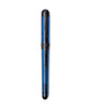 Pineider Avatar Rollerball Pen - Black Demonstrator Sky Blue