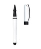 Pineider Avatar Rollerball Pen - Black Glossy White