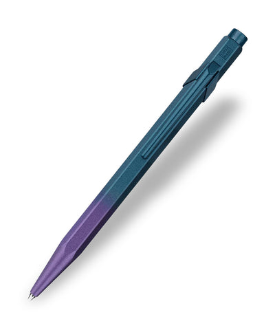 Caran d'Ache 849 Claim Your Style Special 5th Edition Ballpoint Pen - Purple Ocean