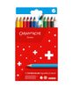 Caran D'Ache Swisscolor Maxi Coloured Pencils - Water Soluble Set of 12