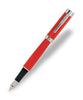 Conklin Herringbone Signature Fountain Pen - Red