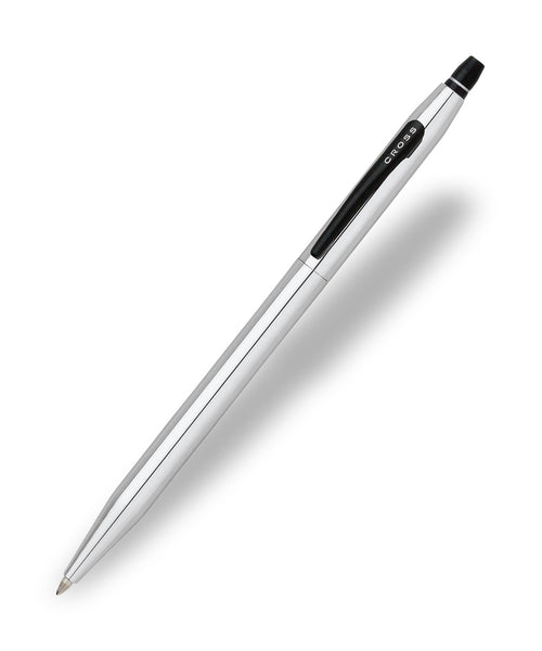 Cross Click Rollerball Pen - Chrome With Black Trim