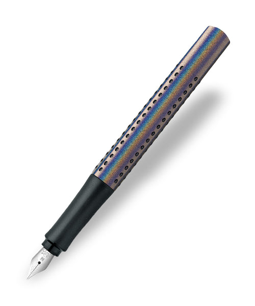 Faber-Castell Grip Fountain Pen - Glam Edition Silver