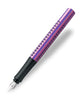 Faber-Castell Grip Fountain Pen - Glam Edition Violet