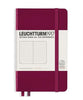 Leuchtturm1917 Pocket (A6) Hardcover Notebook - Port Red