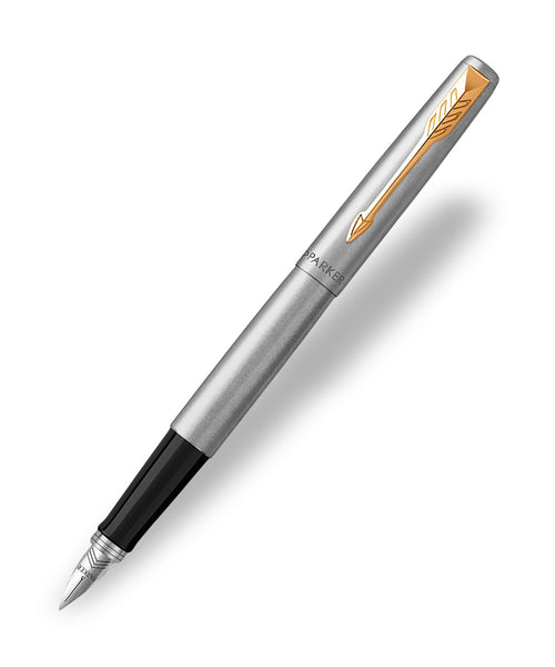 Parker Jotter Fountain Pen - Stainless Steel GT