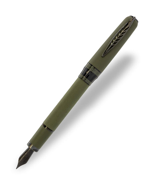 Pineider Alchemist Fountain Pen - Krakatoa Green