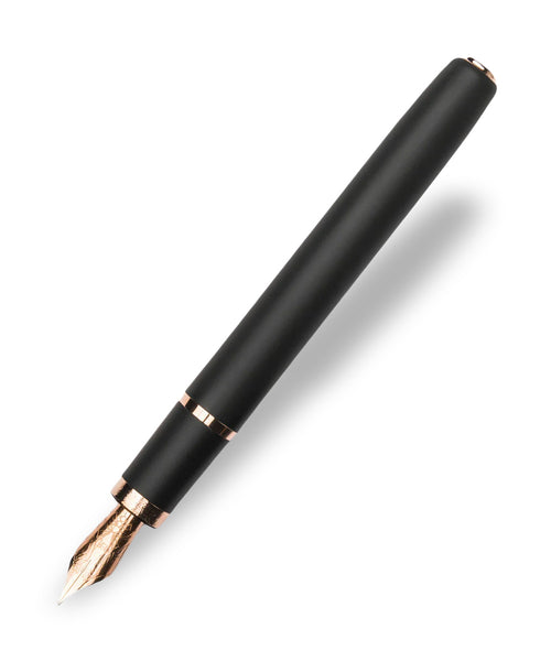 Pineider Alchemist Fountain Pen - Stromboli Black