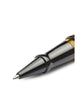 Pineider Avatar Rollerball Pen - Black Demonstrator Amber