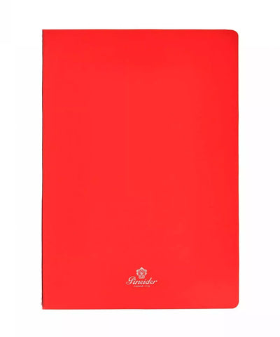 Pineider Jazz Large Notebook - Red