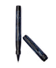 Pineider LGB Rock Rollerball Pen - Blue with Black Trim