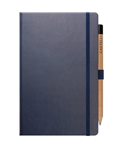 Castelli Tucson Medium Ruled Notebook - Royal Blue