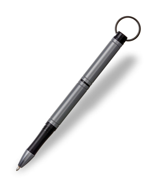 Fisher Space Pen Backpacker Gray Anodized Aluminum Pen - Blade HQ
