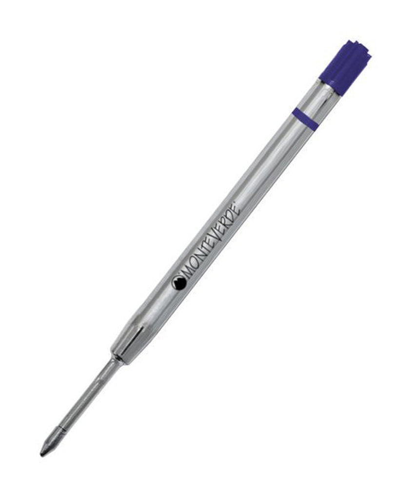 Monteverde Capless Ceramic Gel refill to fit Parker Ballpoint pen Blue –  Monk Paper