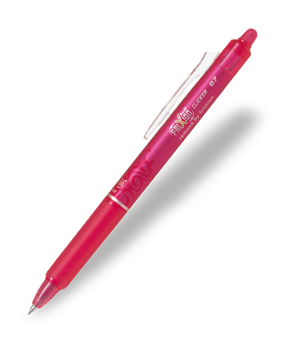 Pilot FriXion Clicker 07 Erasable Rollerball Pen - Various Colours