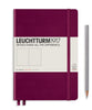 Leuchtturm1917 Medium (A5) Hardcover Notebook - Port Red