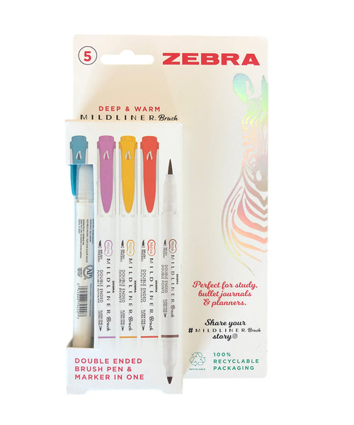 Zebra Mildliner Brush Nr1 10-pack