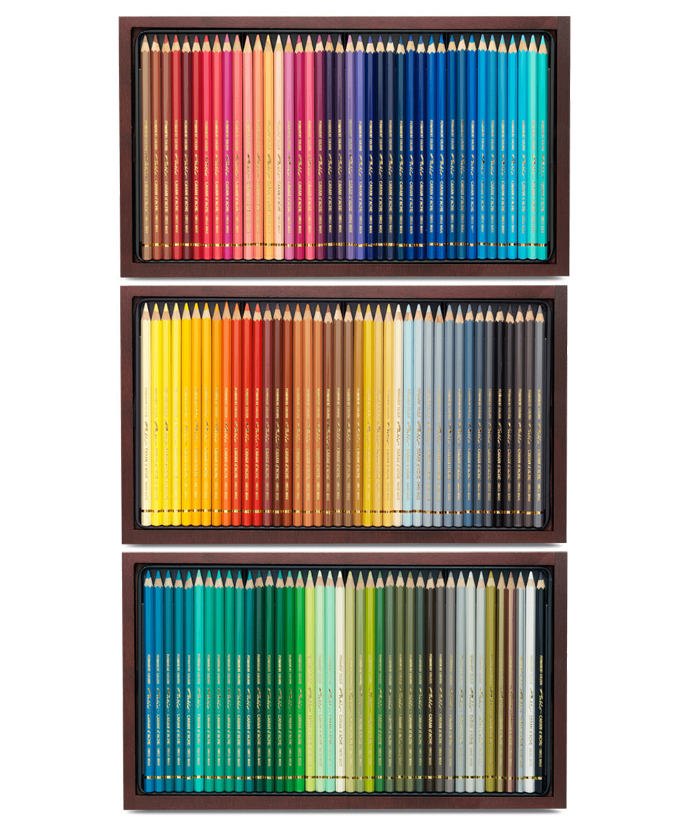 Caran D'Ache : Pablo Colored Pencil : Set Of 120 : Wooden Case